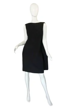 1950s Douglas Curry Caped Back Dress