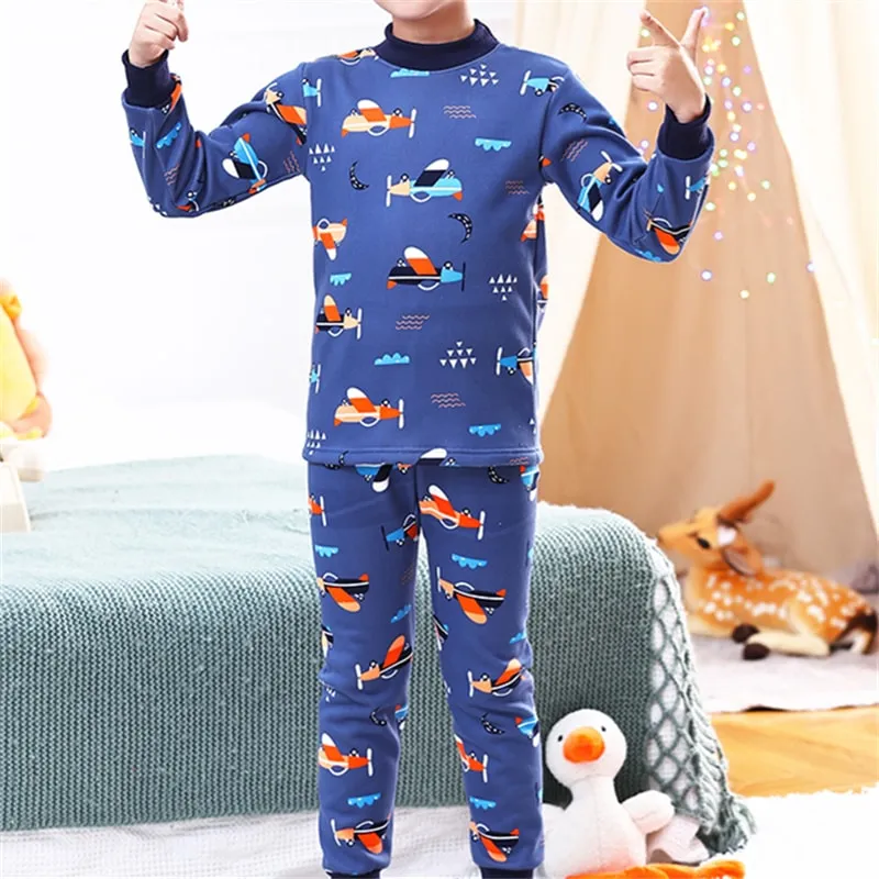 2 Pcs Boys Pajama Sets 5Y 305731