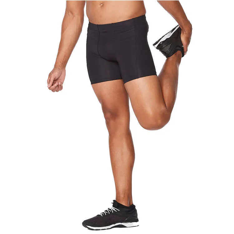 2XU Men's 1/2 Compression Short -MA1933B  (BLK/BLK)