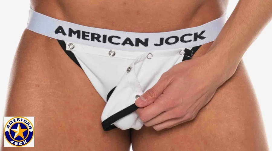 A J Basics Jockstrap w/Removable Code Piece