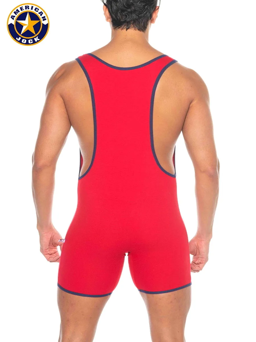 A J Phys Ed Super Scoop Singlet