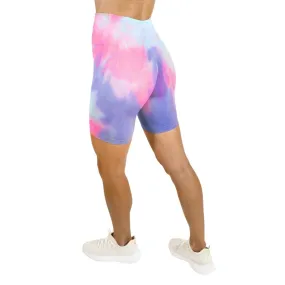 Angel Tie Dye Seamless Workout Shorts