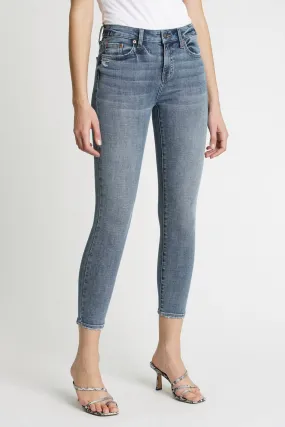 Audrey Mid Rise Skinny Crop | Figueroa