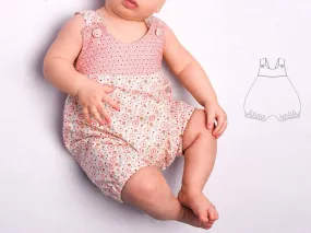 Baby overall sewing pattern pdf LUNA