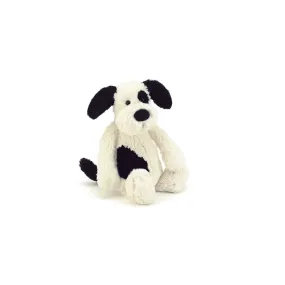 Bashful Black &  Cream Puppy Med