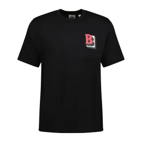 BURBERRY'Tucson' Short Sleeve T-Shirt Black