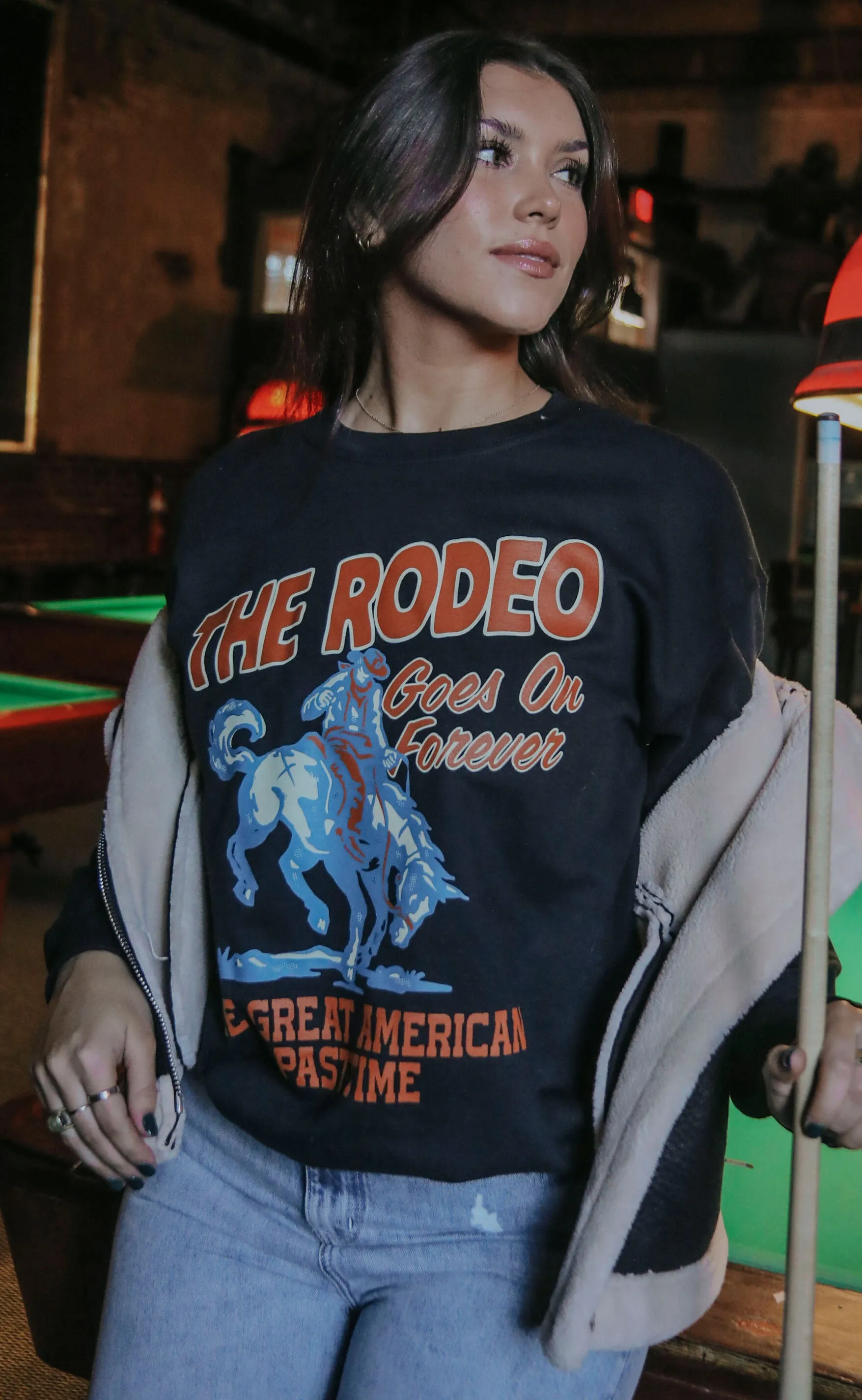 charlie southern: rodeo forever sweatshirt