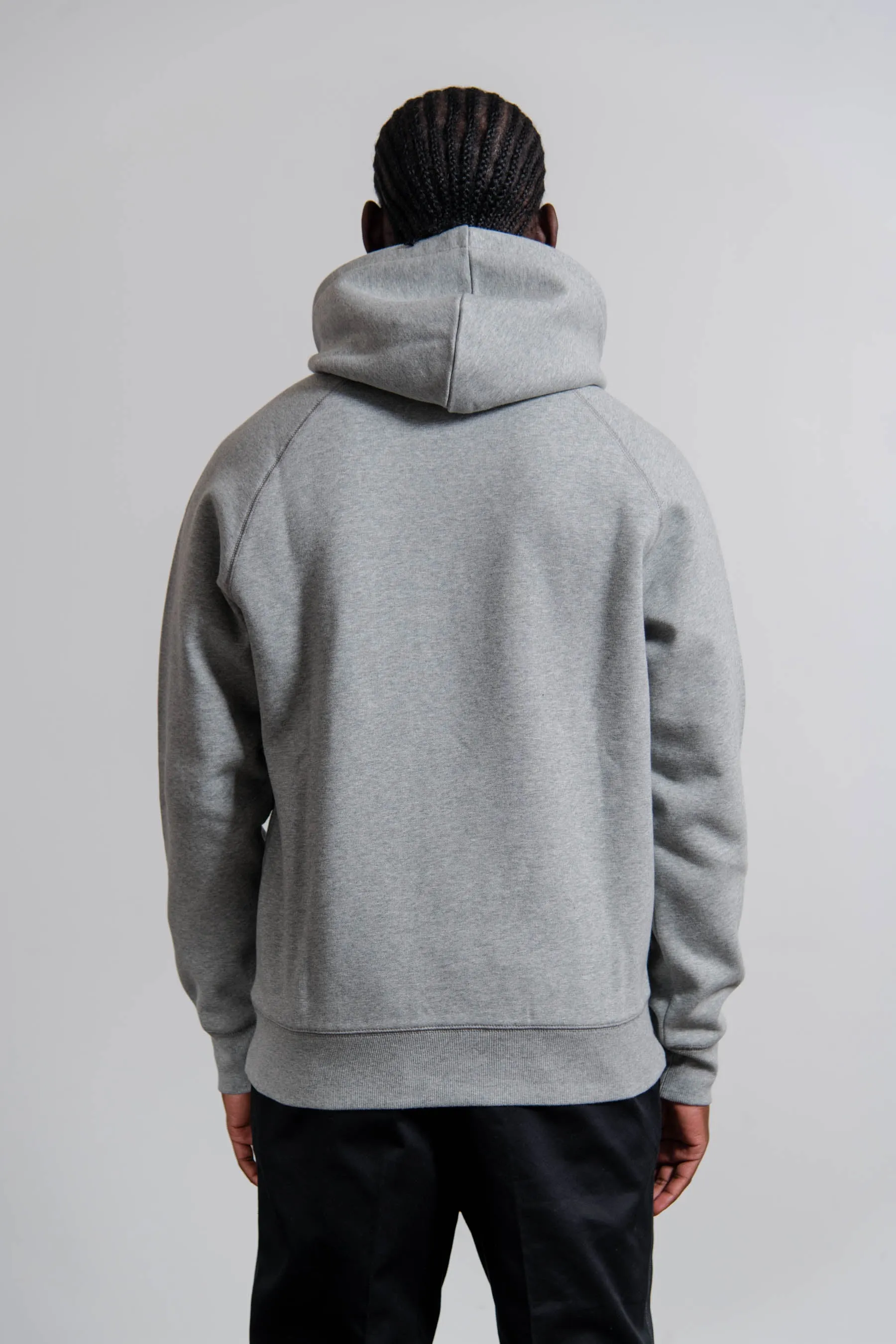 Chase Hoodie Heather Grey/Gold