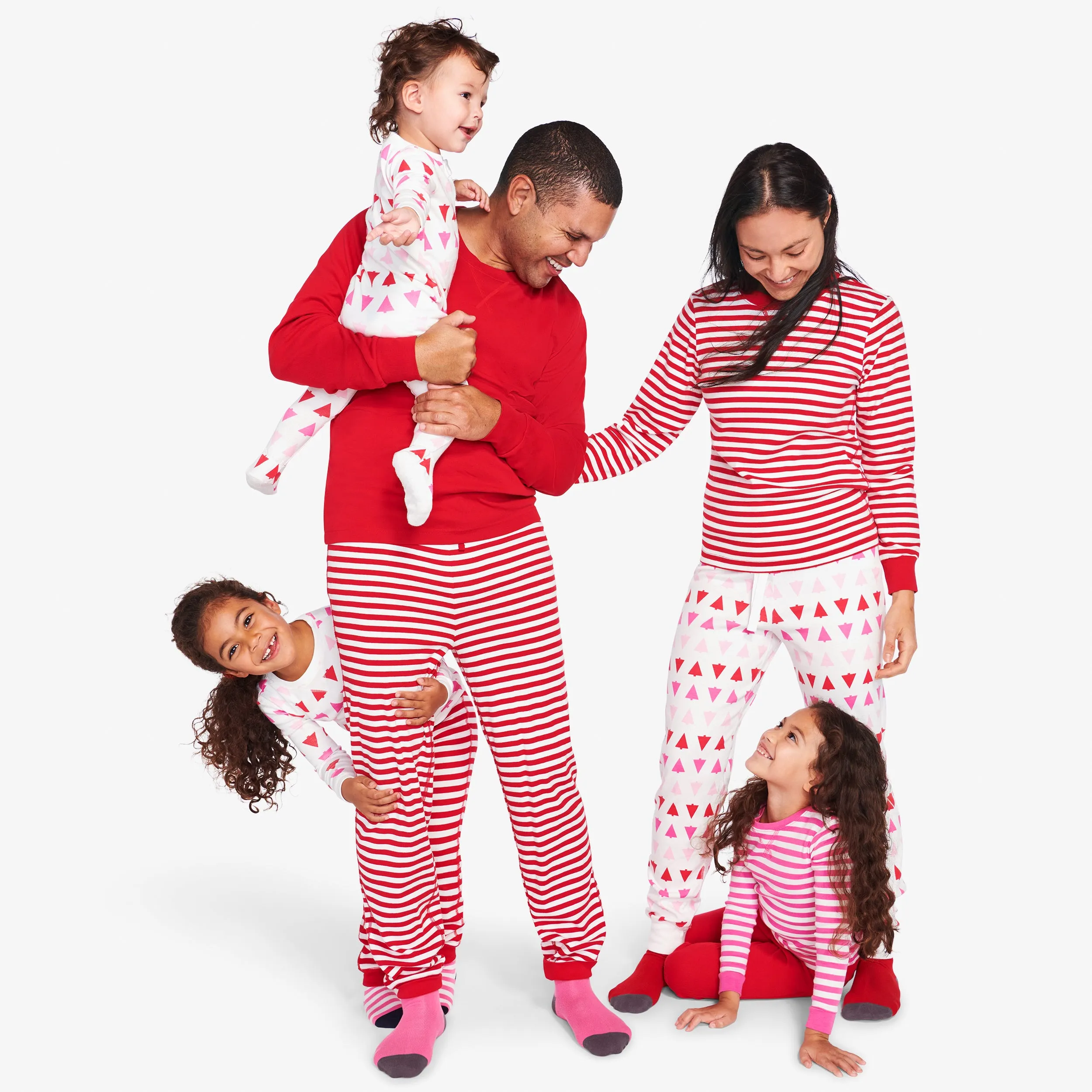 Clearance fit 2 grown-ups organic pj pant in stripe