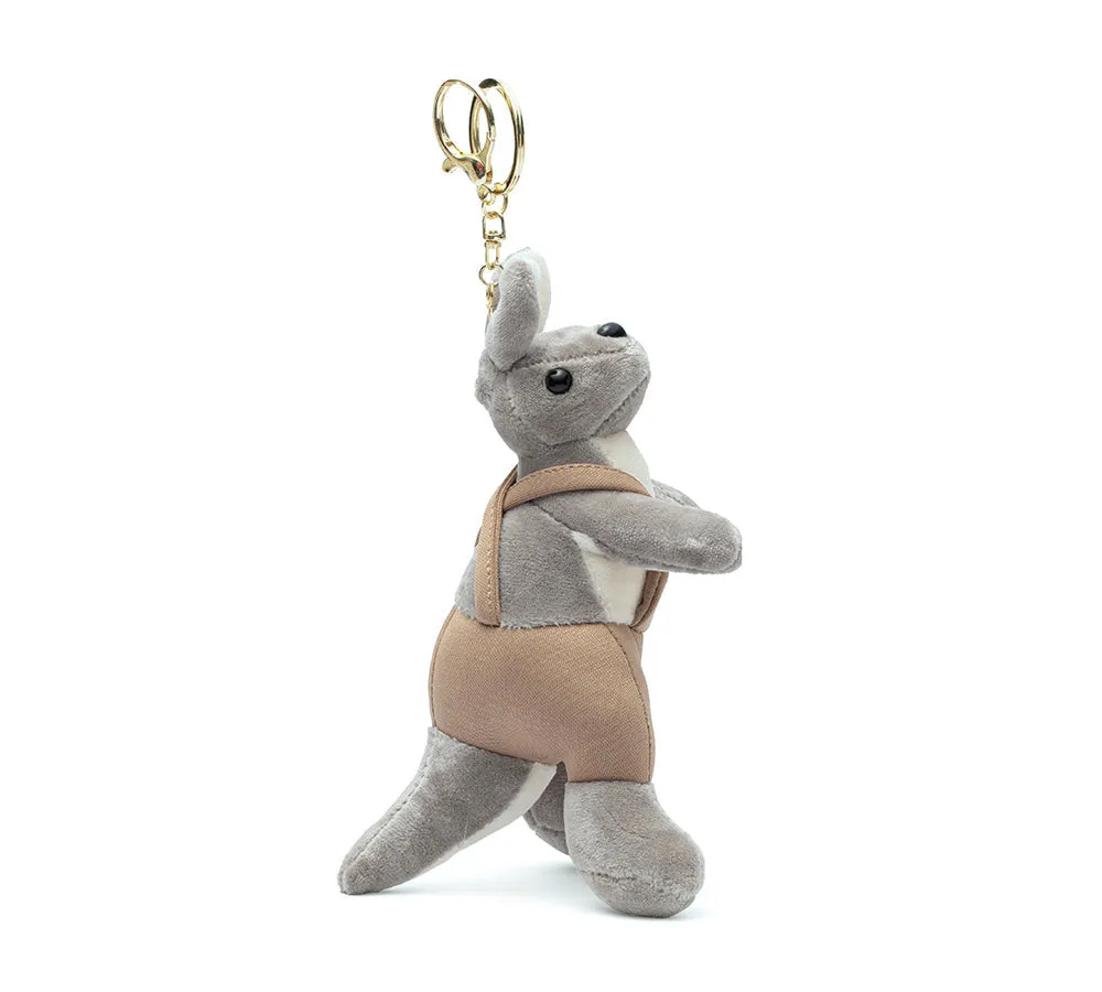 Cute Plush Kangaroo Keyring