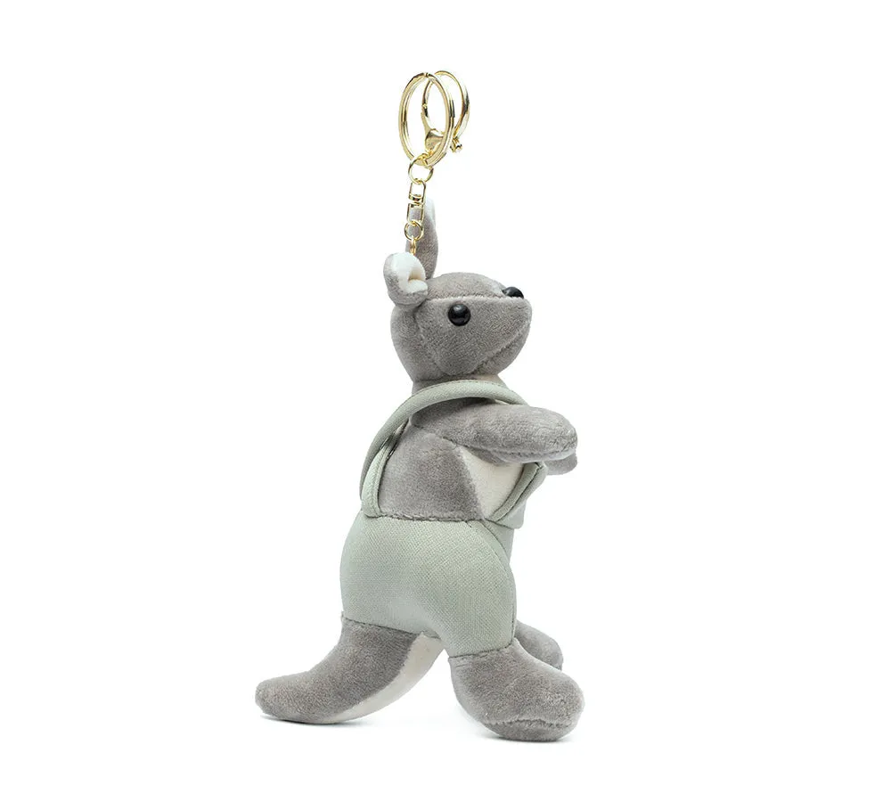 Cute Plush Kangaroo Keyring