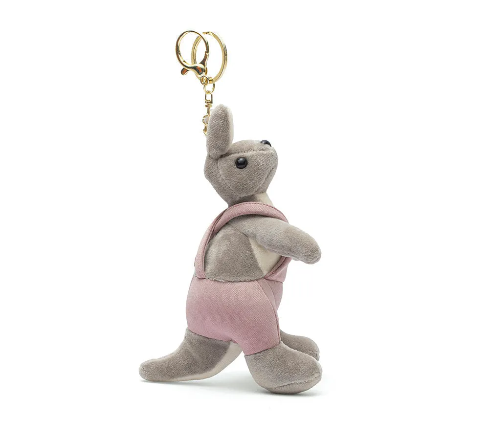 Cute Plush Kangaroo Keyring