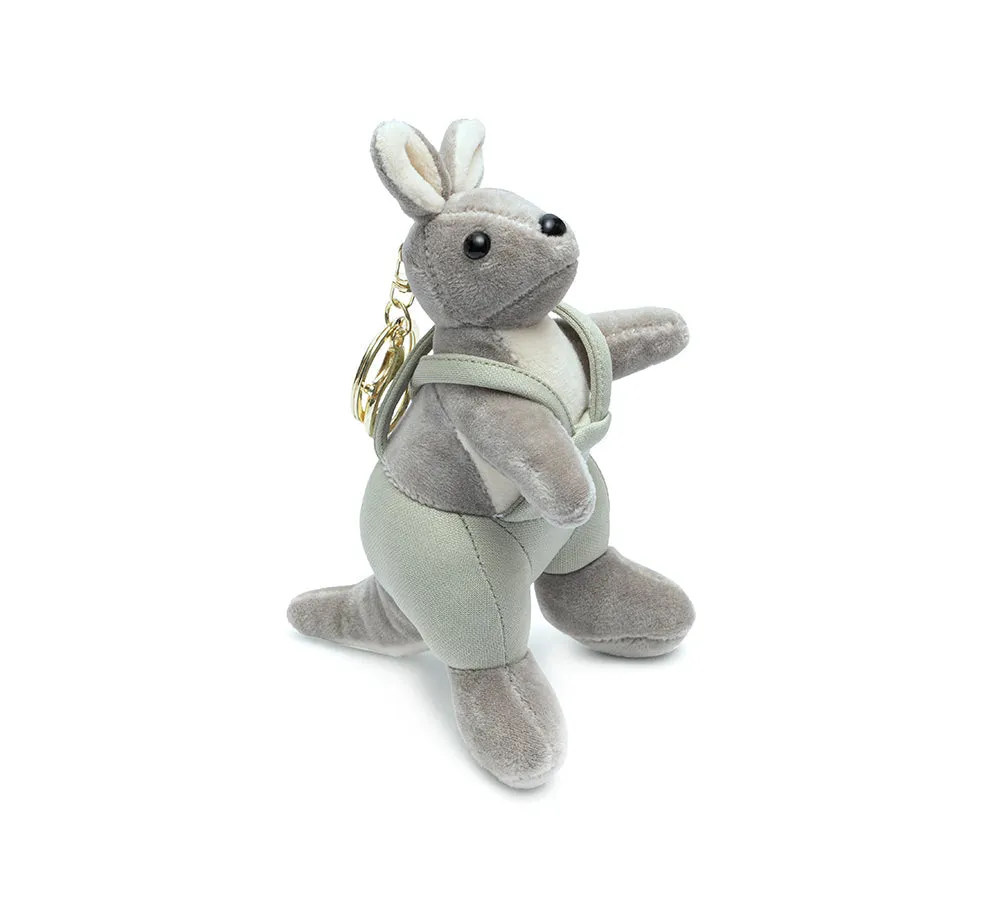 Cute Plush Kangaroo Keyring