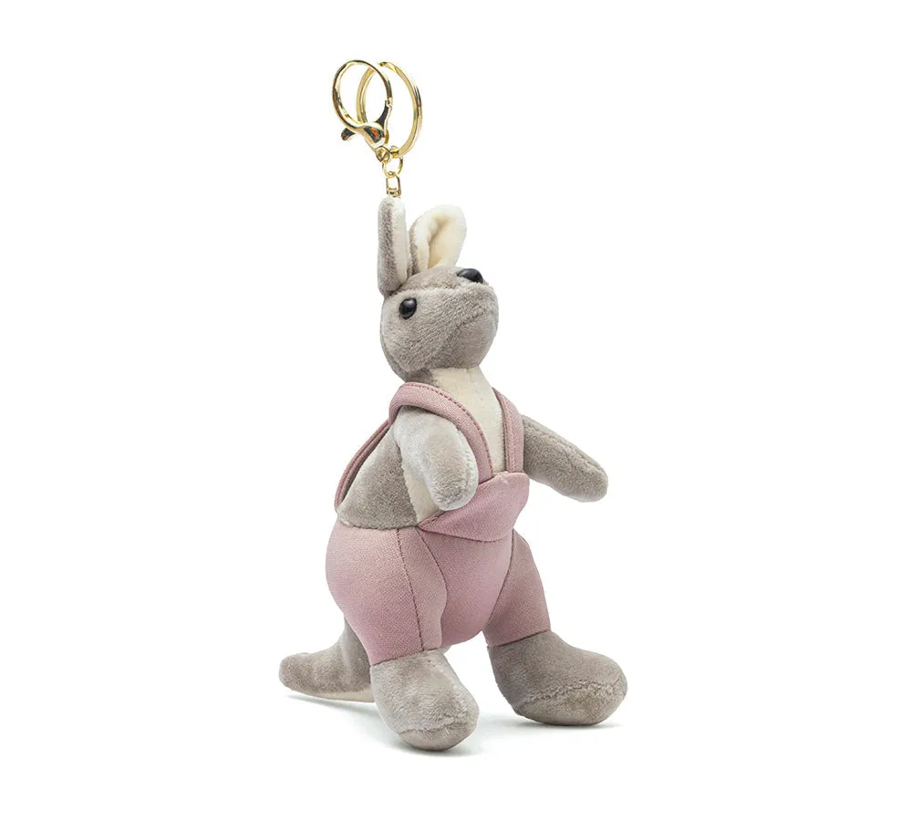 Cute Plush Kangaroo Keyring