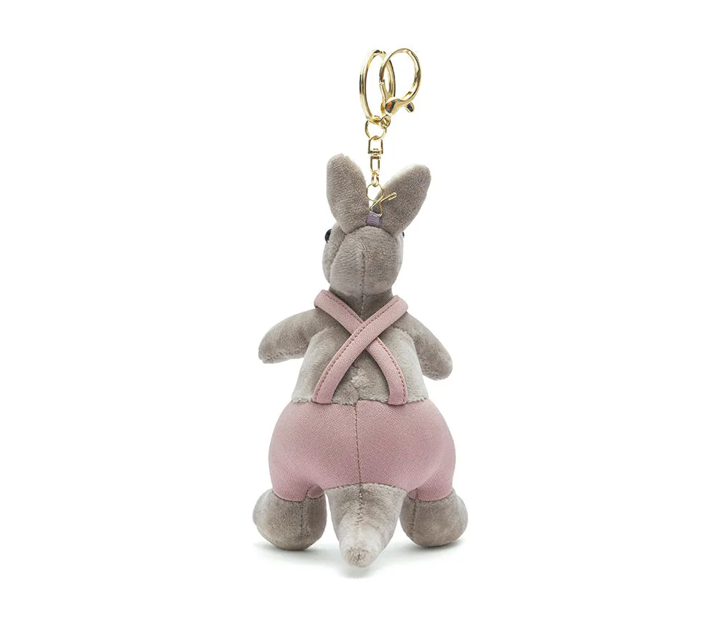 Cute Plush Kangaroo Keyring