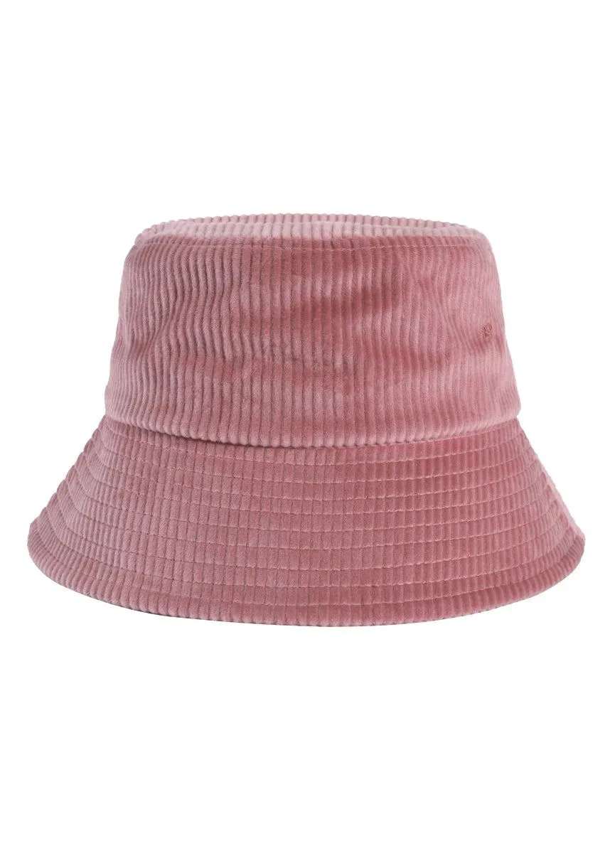 Earthy Wonder corduroy bucket hat