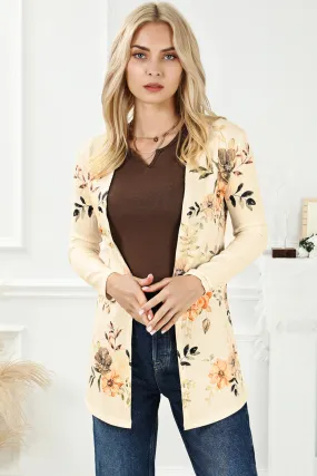 Fall Florals Cardigan