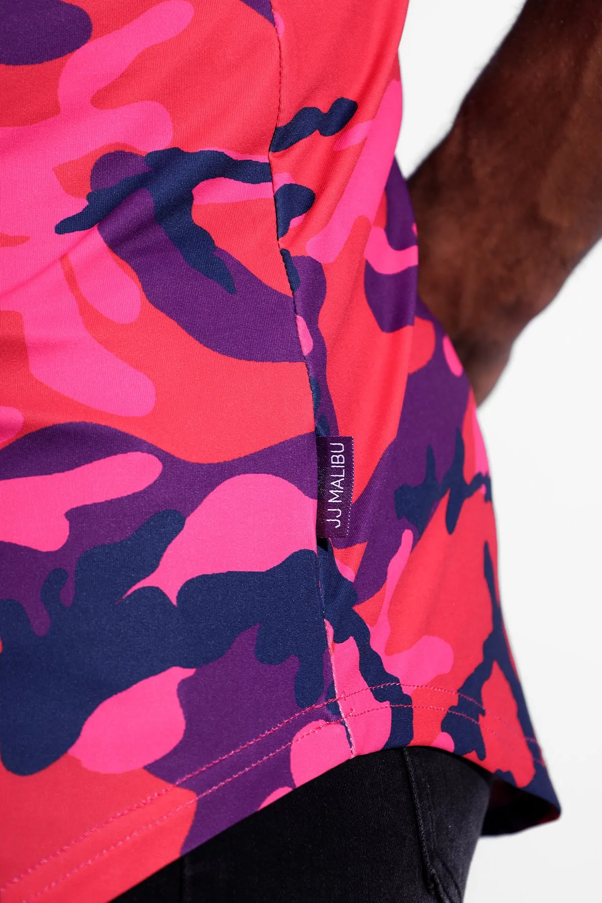 Feel-Me Scoop Bottom Tank - Purple Camo