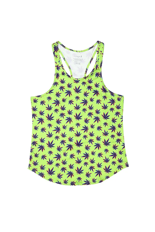 Feel-Me Scoop Bottom Tank - Weed