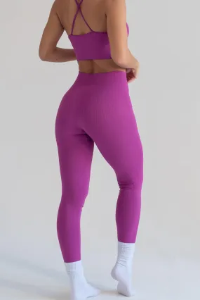 Flow Legging en Orquidea