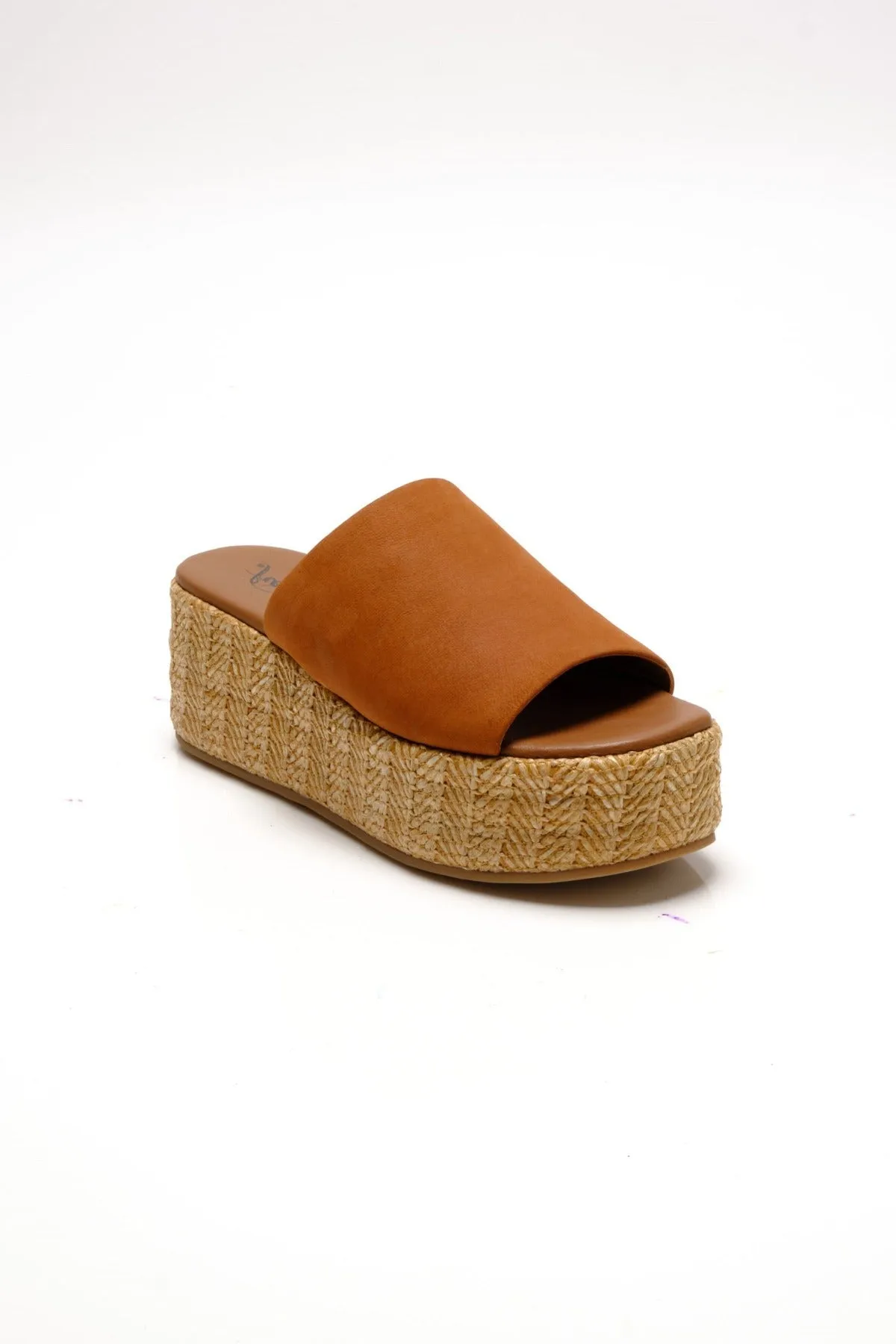 Free People Harbor Raffia Flatform