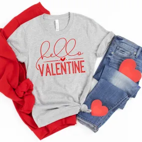 Hello Valentine - athletic gray