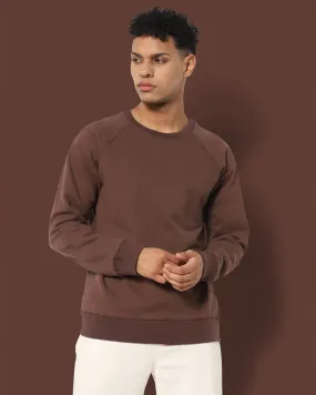 HW Crew Sweatshirt: Chocolate