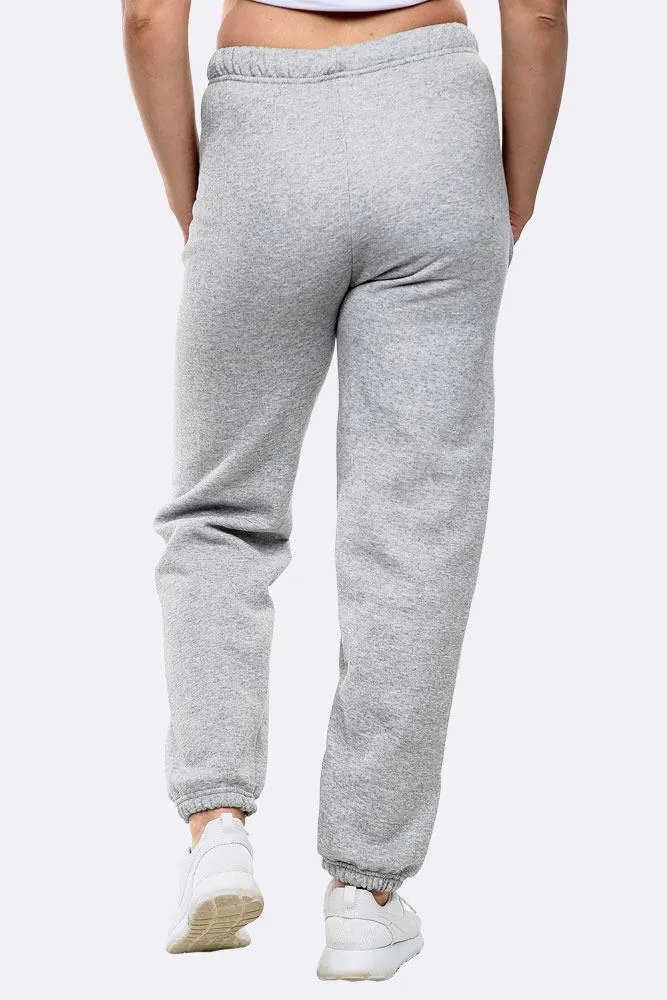 KIDS PLAIN FLEECE FULL LENGTH JOGGING BOTTOM