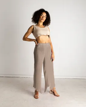 Knit Seed Stitch Crop Top | XS-3X - Available SS24