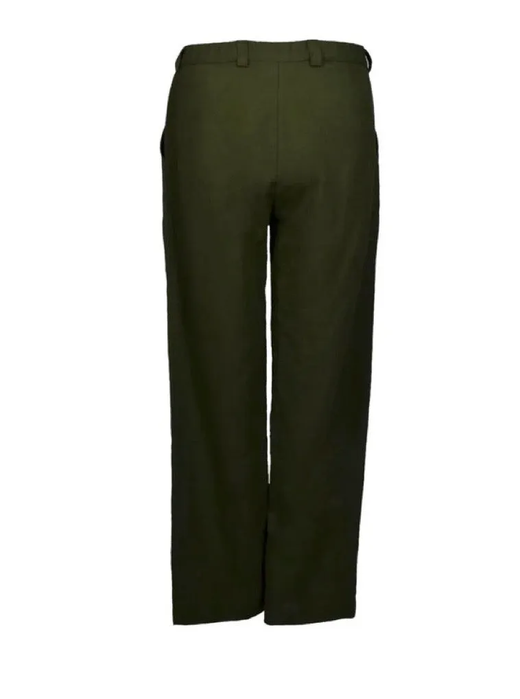 Linen Trousers Marta Green