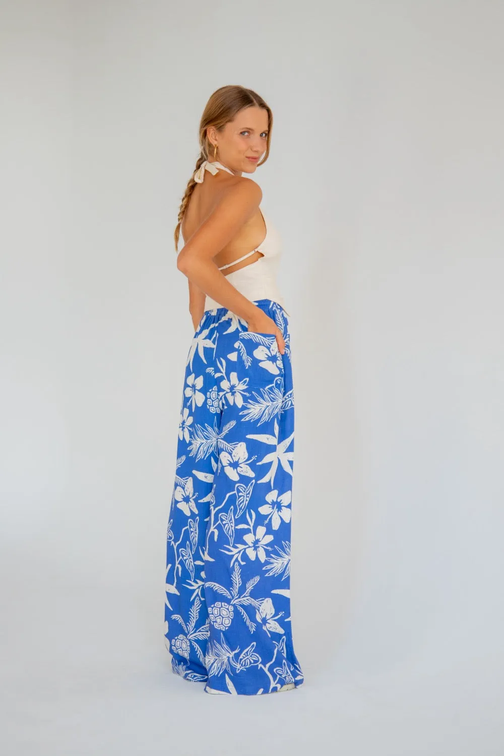 Lust For Sun Pants Blue