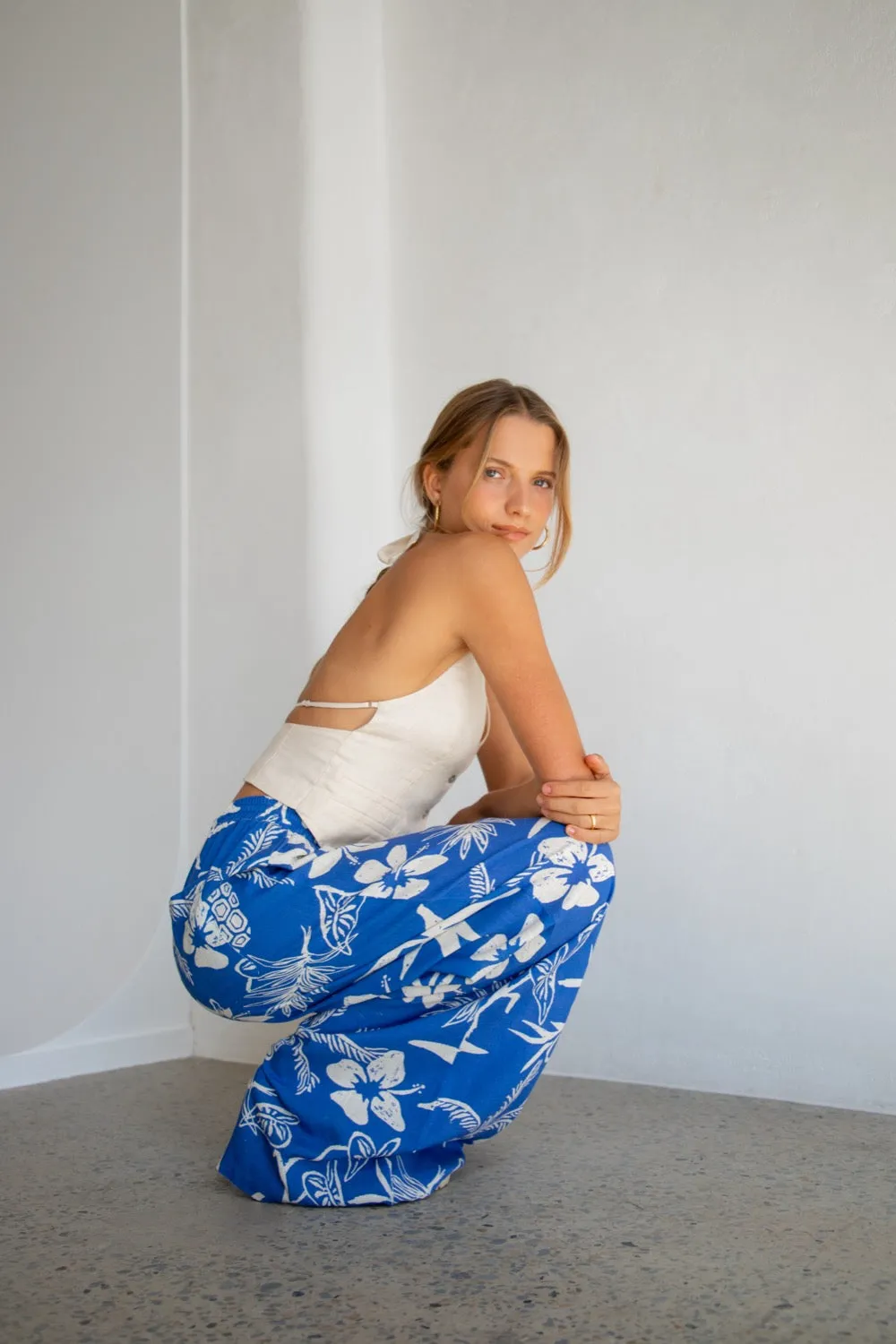 Lust For Sun Pants Blue