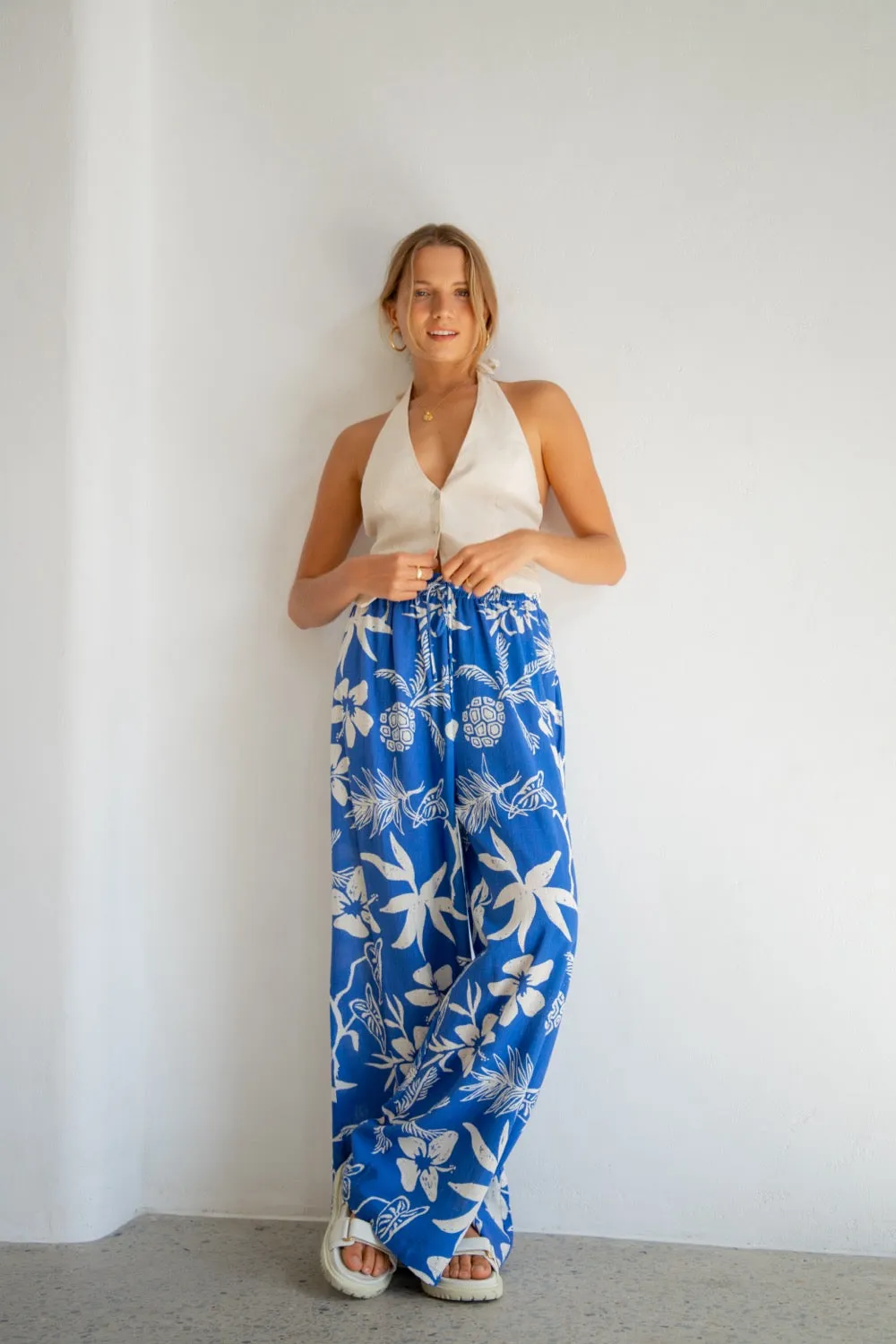 Lust For Sun Pants Blue