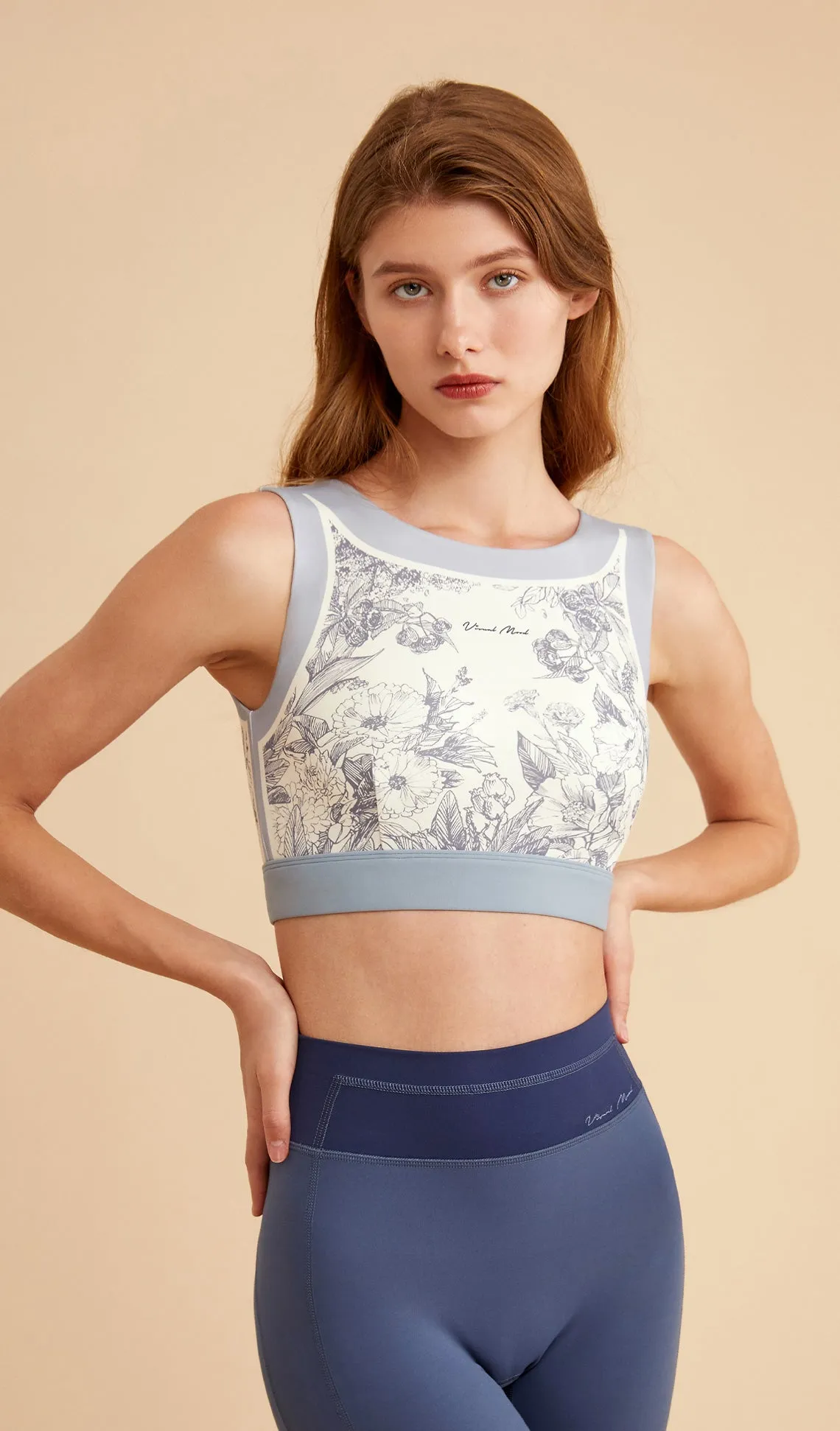 MAYA High-neck Yoga Bra