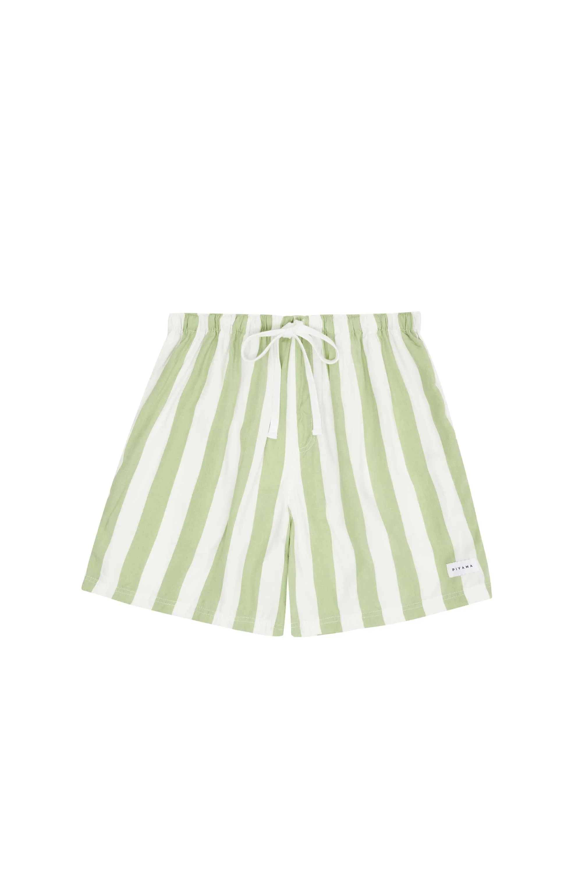 Men’s Boxers - Short Length - Stripe - Margarita Green