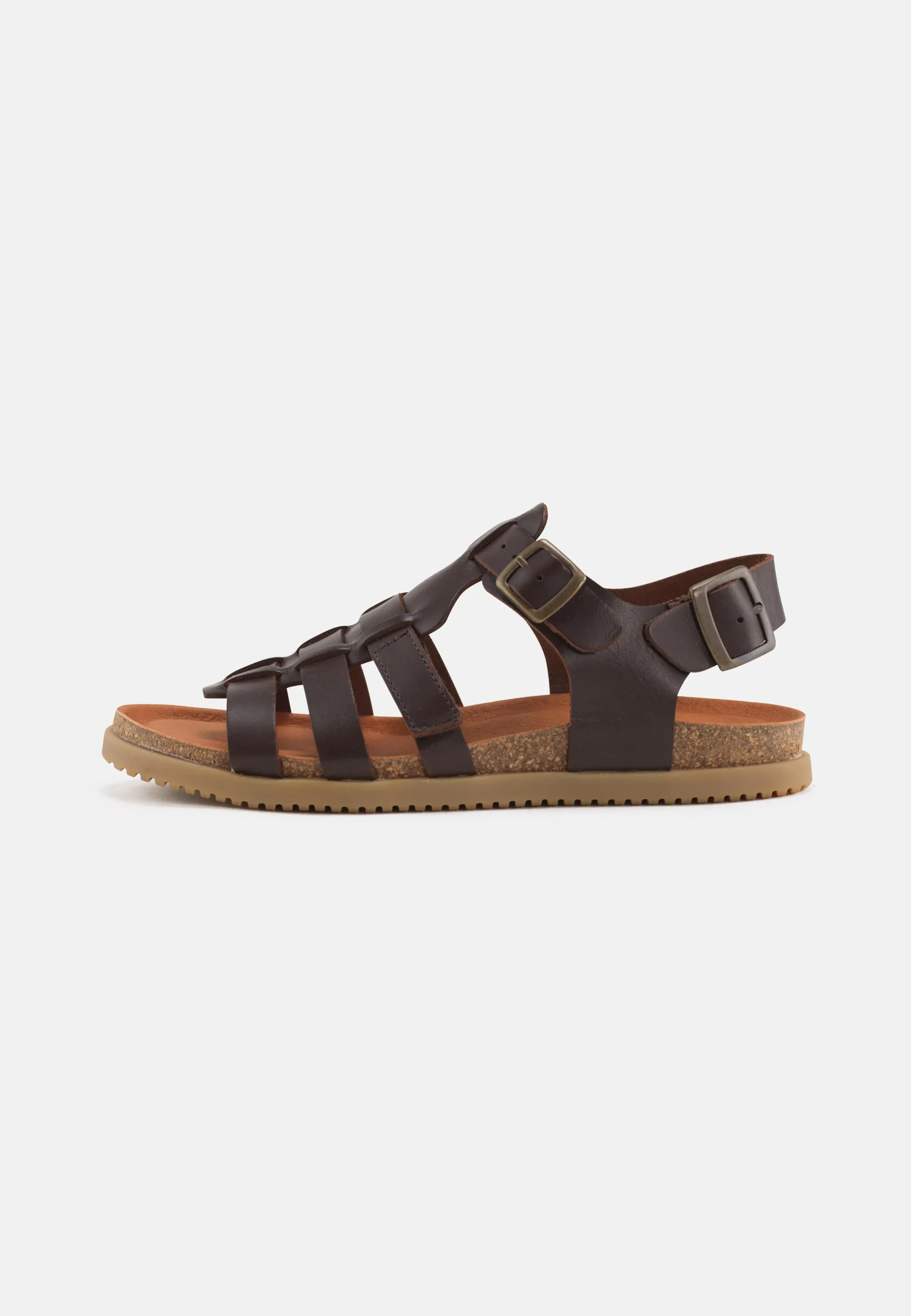 Mette Sandal Leather - Coffee