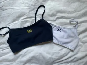 Michigan Halftime Bralette