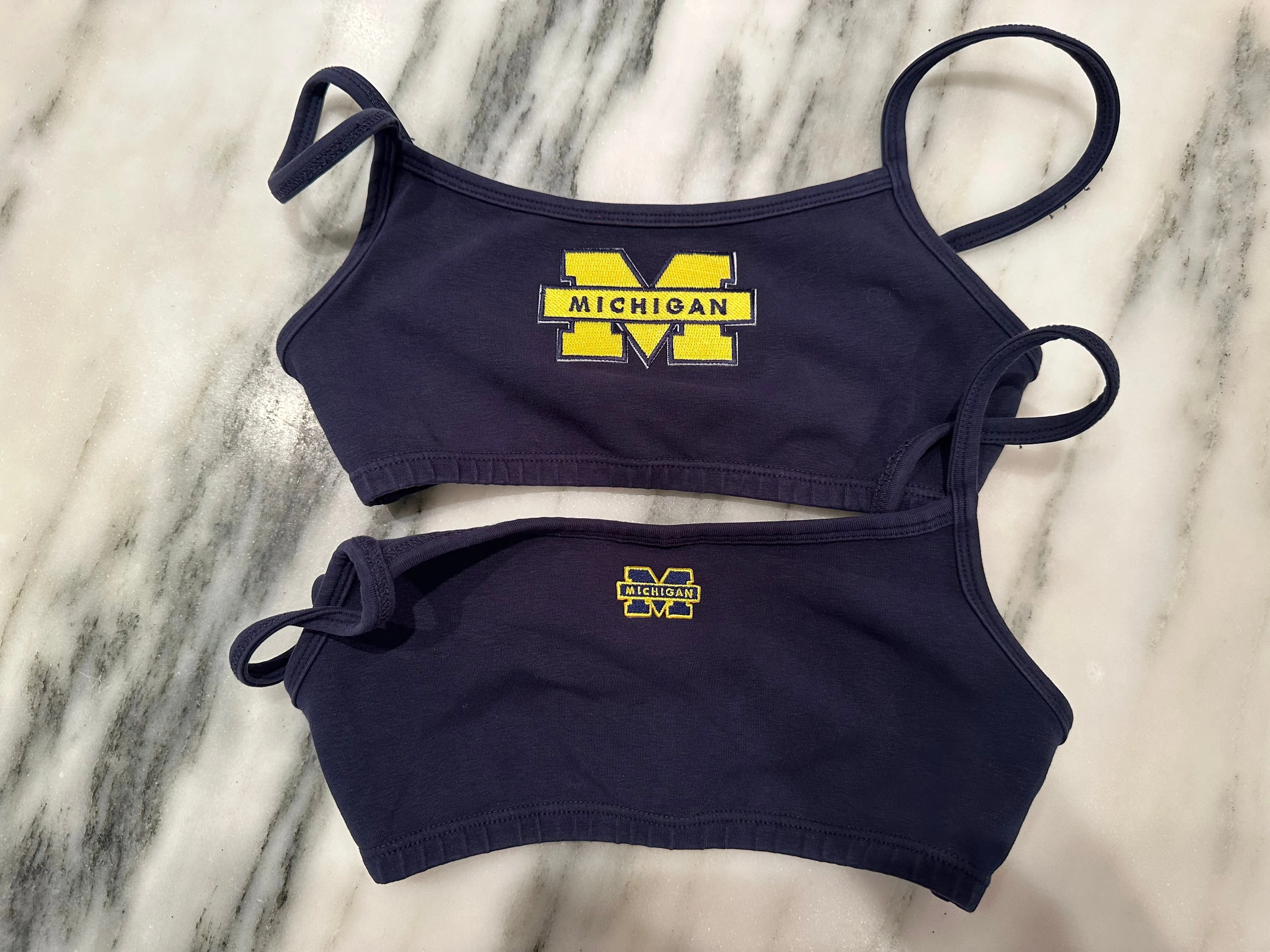 Michigan Halftime Bralette