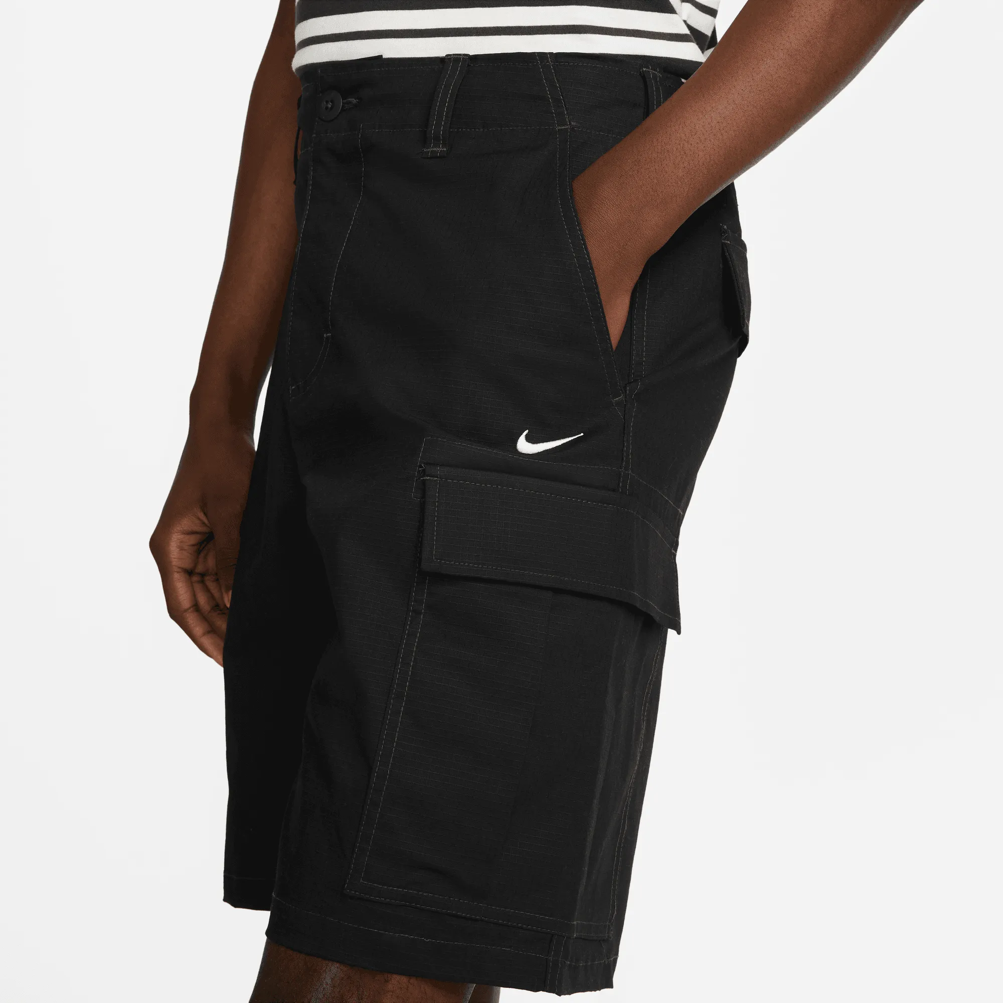 Nike SB Mens Skate Cargo Shorts Black