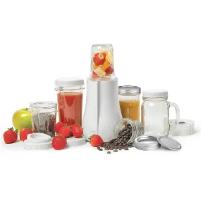 Personal Blender Original Single-Serving Blender (16-Piece Mason Jar Set)