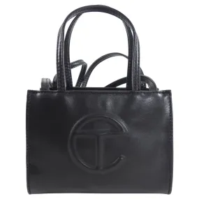 Telfar Mini Black Two-Way Bag