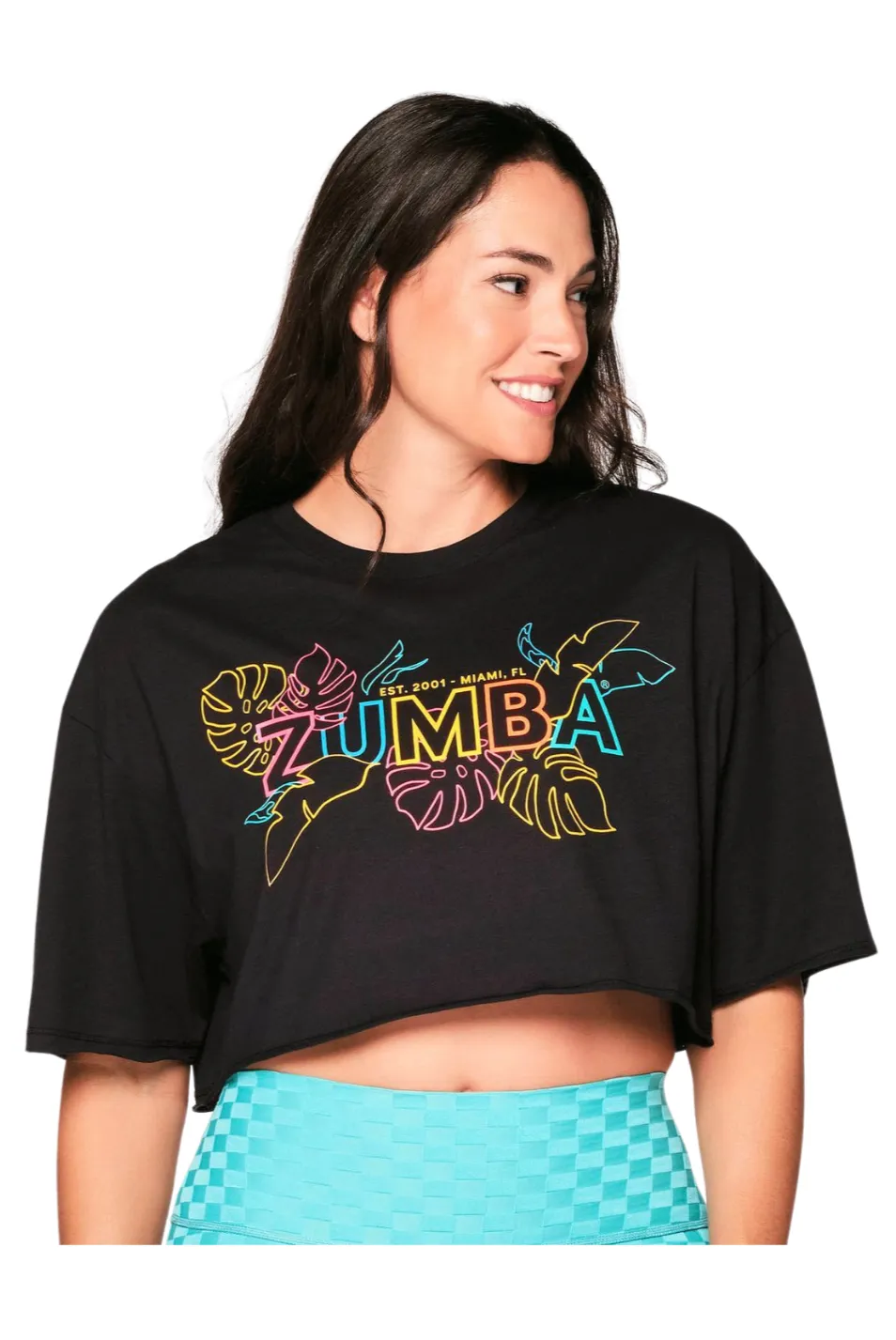 Zumba Coastal Club Crop Top (Special Order)